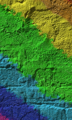 Rainbow On A Wall screenshot #1 240x400