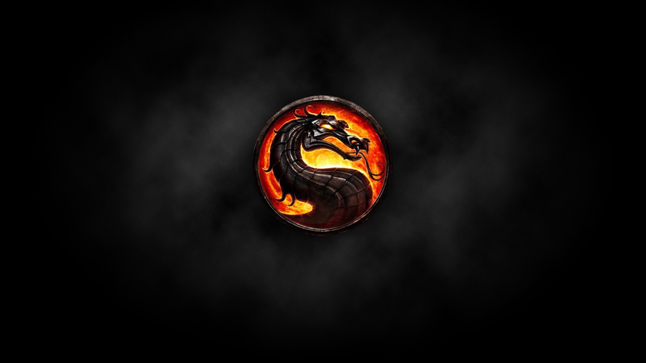 Das Mortal Kombat Logo Wallpaper 1280x720