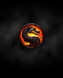 Das Mortal Kombat Logo Wallpaper 128x160