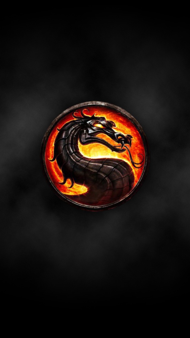 Sfondi Mortal Kombat Logo 640x1136