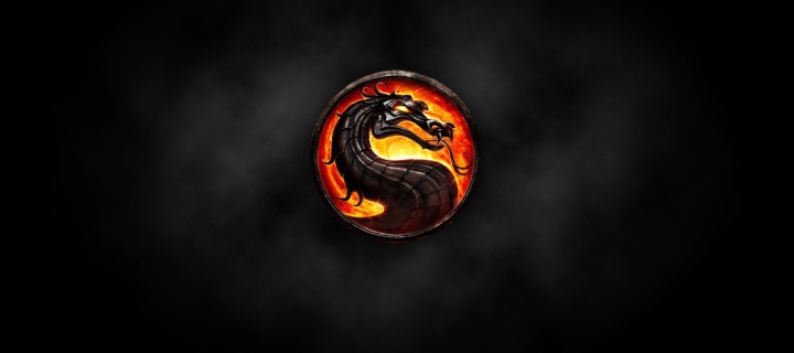 Fondo de pantalla Mortal Kombat Logo 720x320