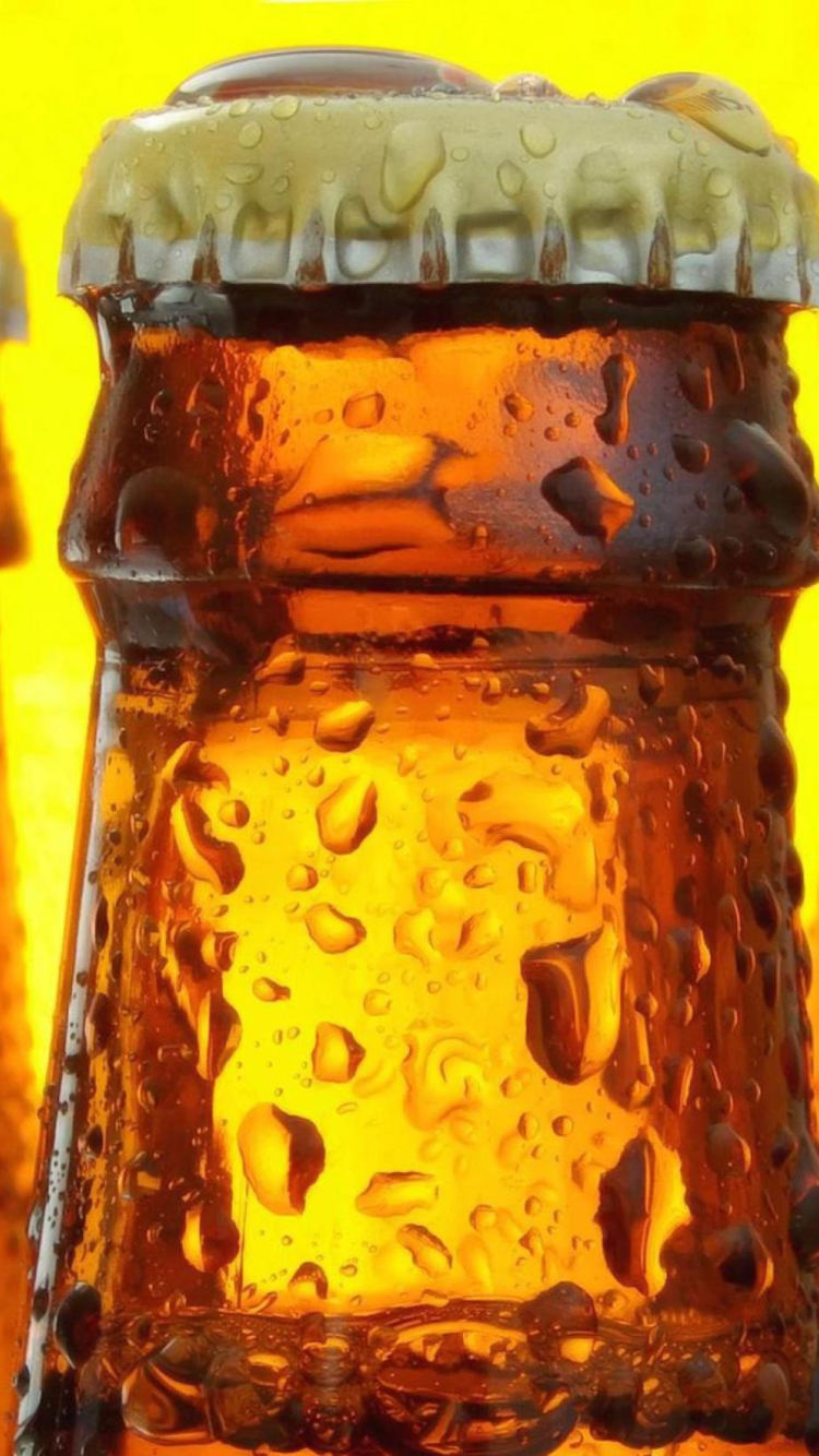 Das Cold Beer Bottles Wallpaper 750x1334