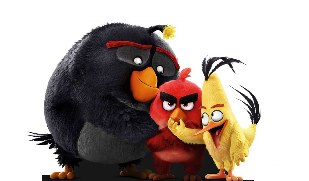 Angry Birds the Movie 2016 wallpaper 1024x600
