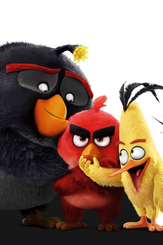 Обои Angry Birds the Movie 2016 320x480