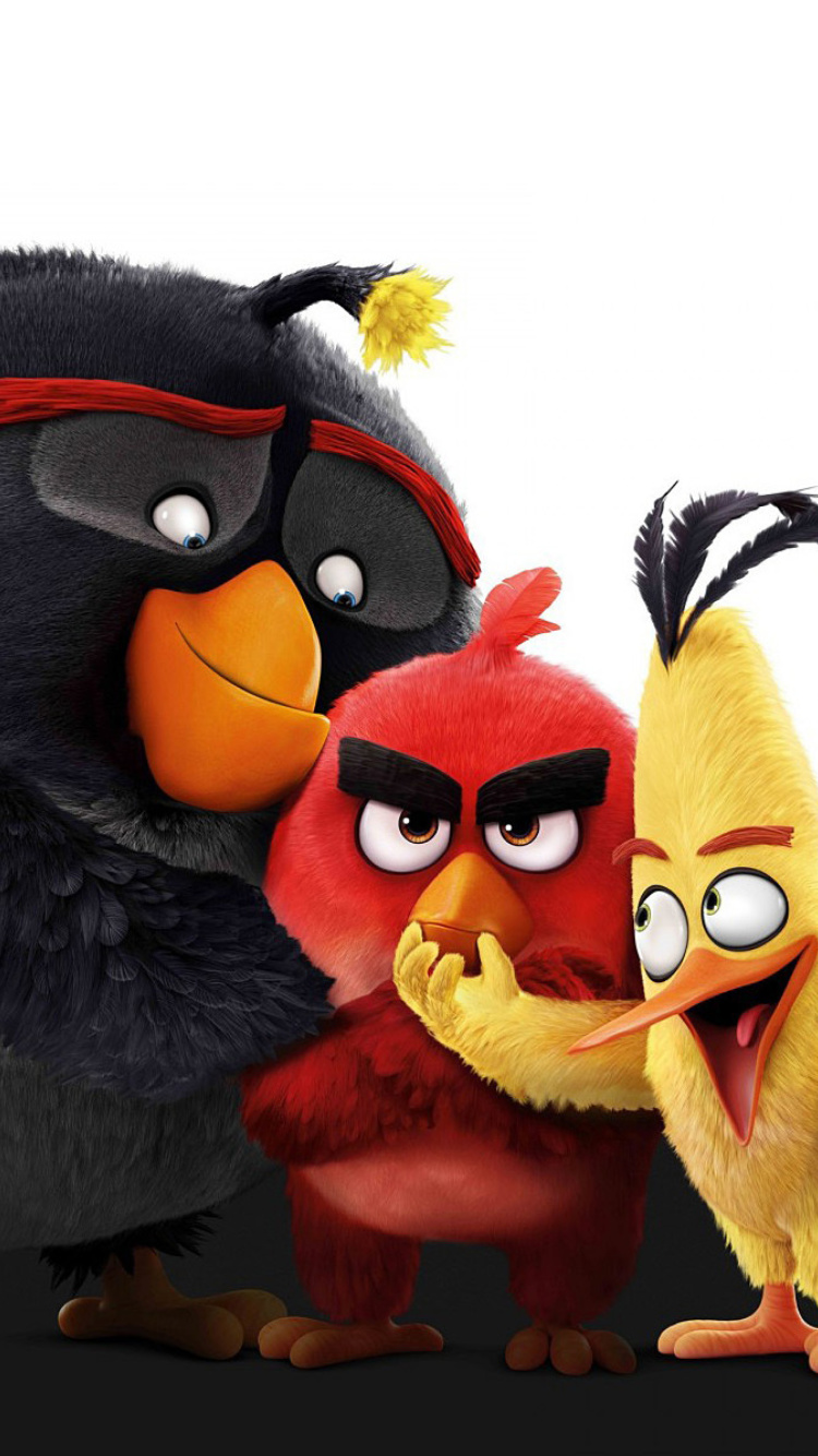 Обои Angry Birds the Movie 2016 750x1334