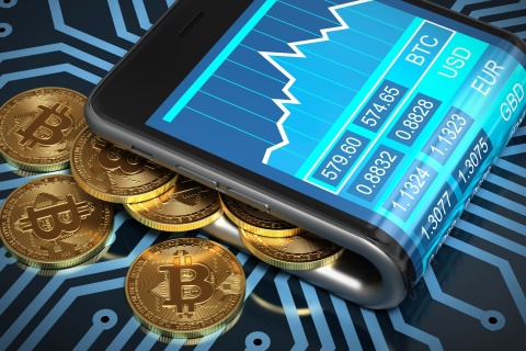 Bitcoin Smartphone screenshot #1 480x320