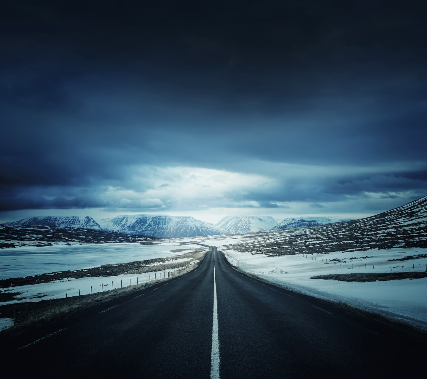 Icelands Ring Road wallpaper 1440x1280