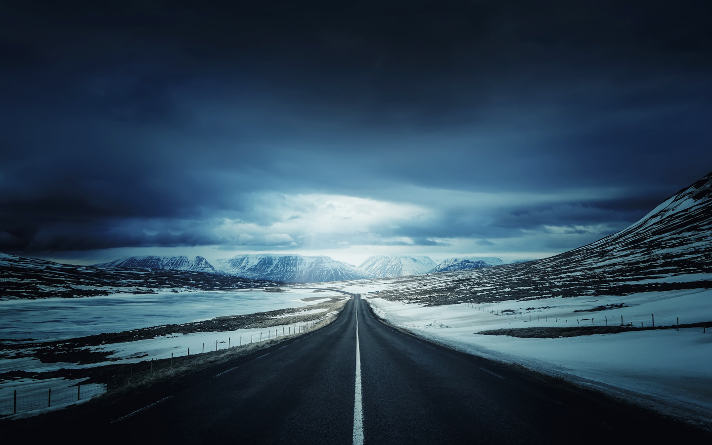 Fondo de pantalla Icelands Ring Road 1440x900