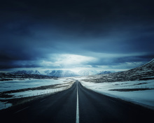 Icelands Ring Road wallpaper 220x176