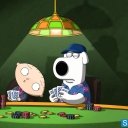 Das Family Guy Poker Wallpaper 128x128