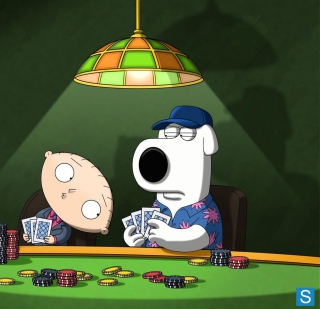 Family Guy Poker - Obrázkek zdarma pro 2048x2048