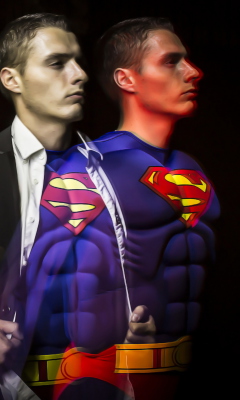 Das Superman Wallpaper 240x400