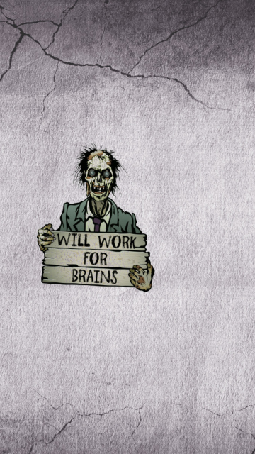 Zombie's Work wallpaper 360x640