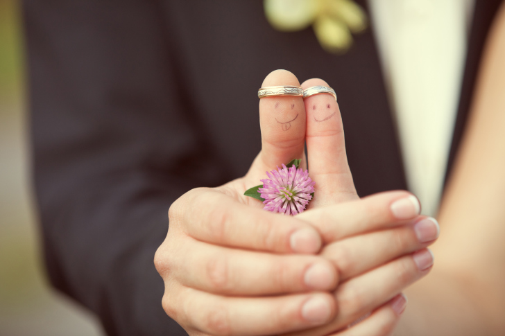 Fondo de pantalla Just Married