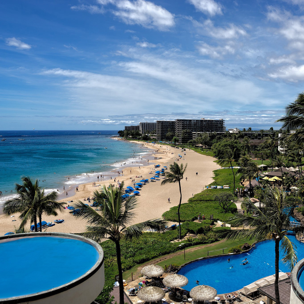 Fondo de pantalla Hawaii Boutique Luxury Hotel with Spa and Pool 1024x1024