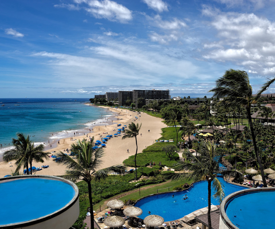 Fondo de pantalla Hawaii Boutique Luxury Hotel with Spa and Pool 960x800