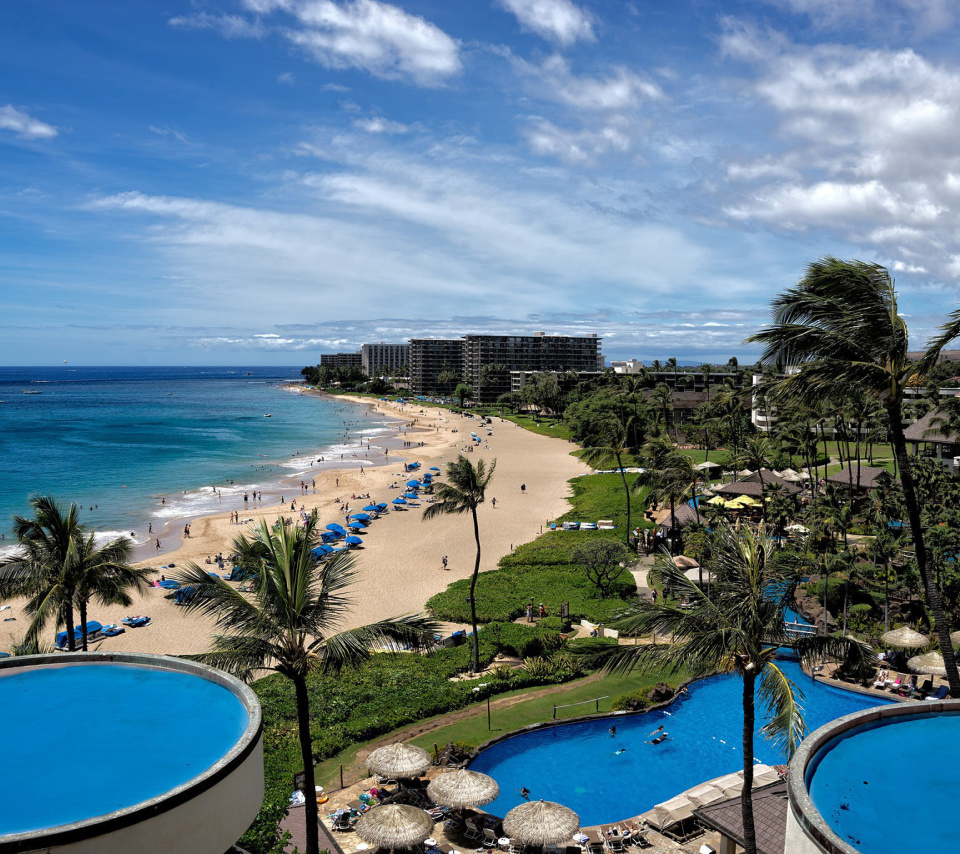 Fondo de pantalla Hawaii Boutique Luxury Hotel with Spa and Pool 960x854