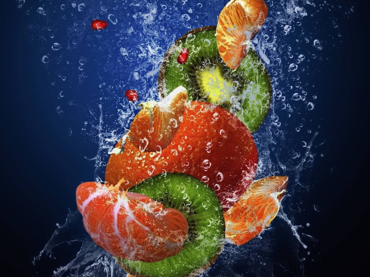 Fresh Fruit Cocktail wallpaper 1280x960