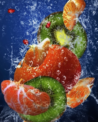 Fresh Fruit Cocktail sfondi gratuiti per 320x480