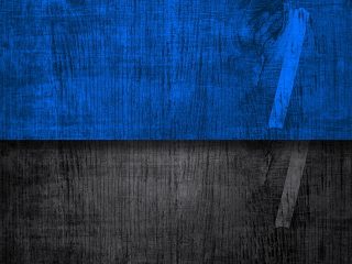 Blue On Wood wallpaper 320x240
