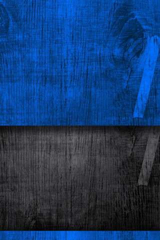 Blue On Wood wallpaper 320x480