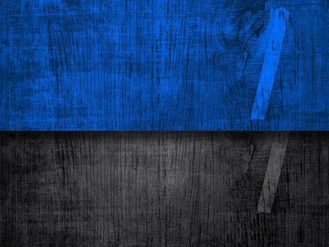 Das Blue On Wood Wallpaper 640x480