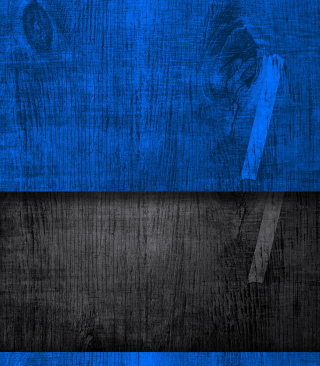 Blue On Wood - Obrázkek zdarma pro 320x480