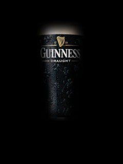 Fondo de pantalla Guinness Draught 240x320