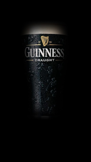 Обои Guinness Draught 360x640