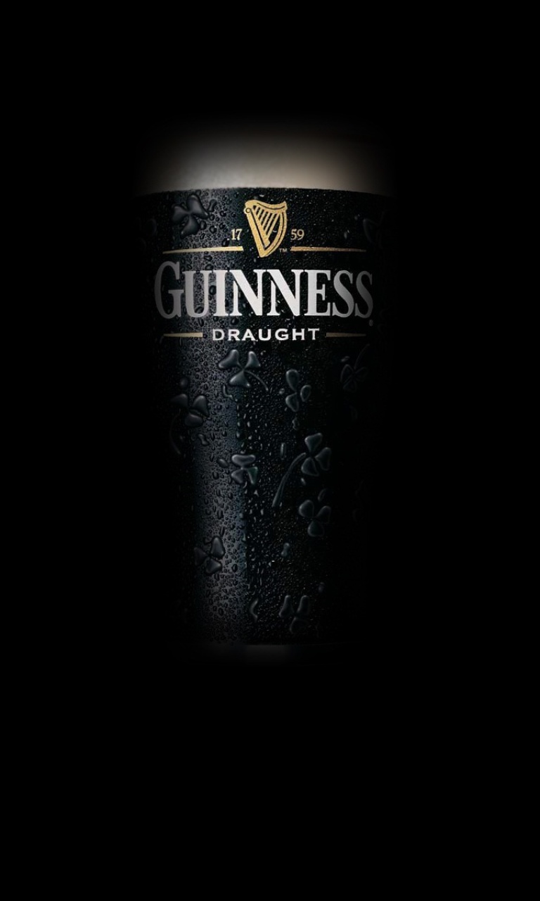 Fondo de pantalla Guinness Draught 768x1280