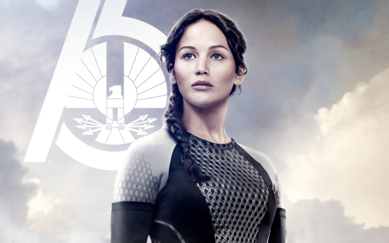 Jennifer Lawrence In The Hunger Games Catching Fire wallpaper 1280x800