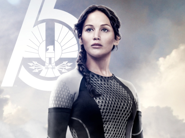 Обои Jennifer Lawrence In The Hunger Games Catching Fire 640x480