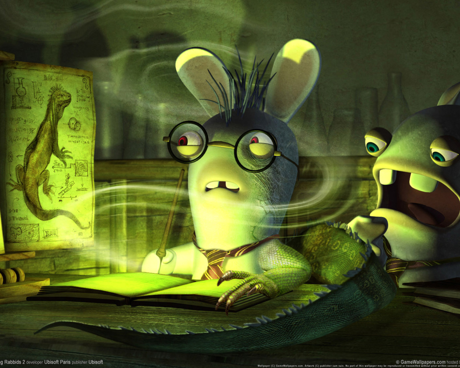 Fondo de pantalla Rayman Raving Rabbids 2 1600x1280