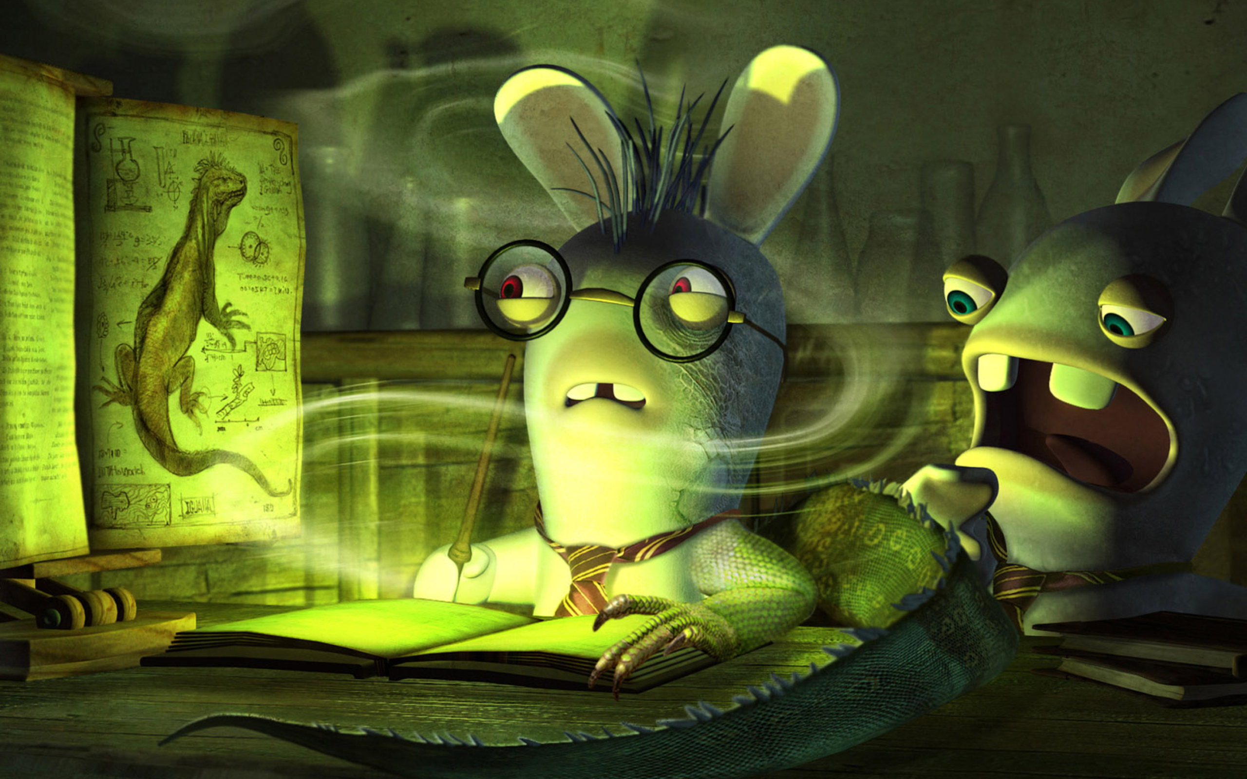 Sfondi Rayman Raving Rabbids 2 2560x1600