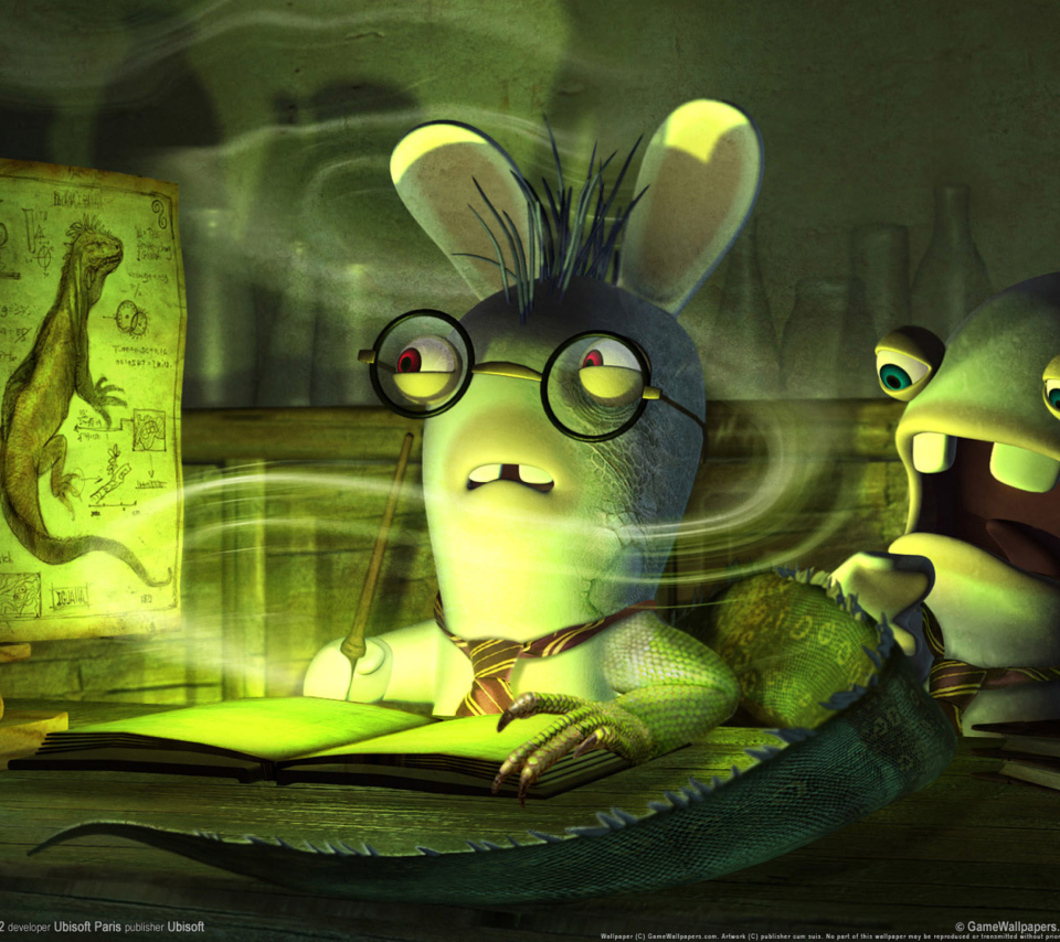 Sfondi Rayman Raving Rabbids 2 960x854