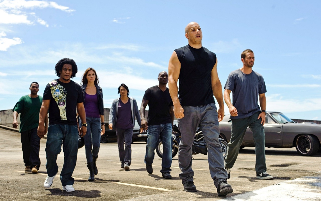 Fast and Furious 7 HD wallpaper 1280x800