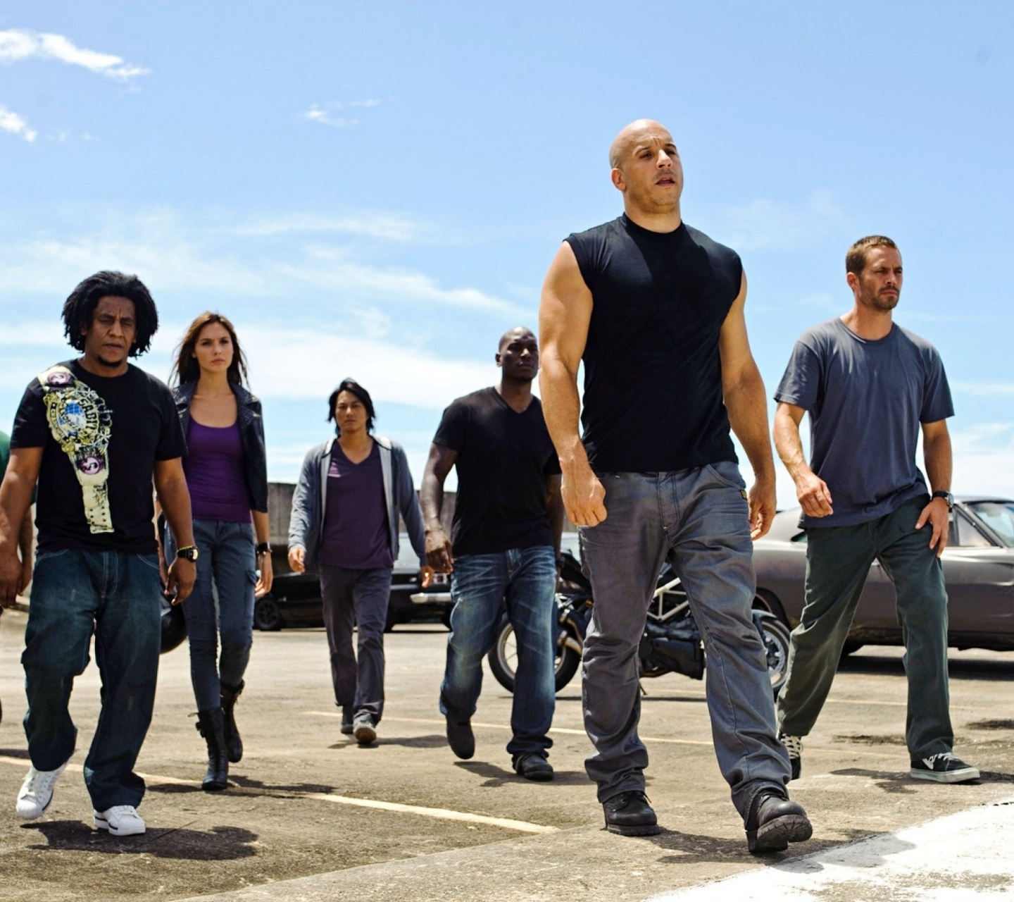 Fondo de pantalla Fast and Furious 7 HD 1440x1280