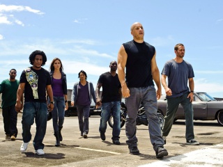 Fast and Furious 7 HD wallpaper 320x240