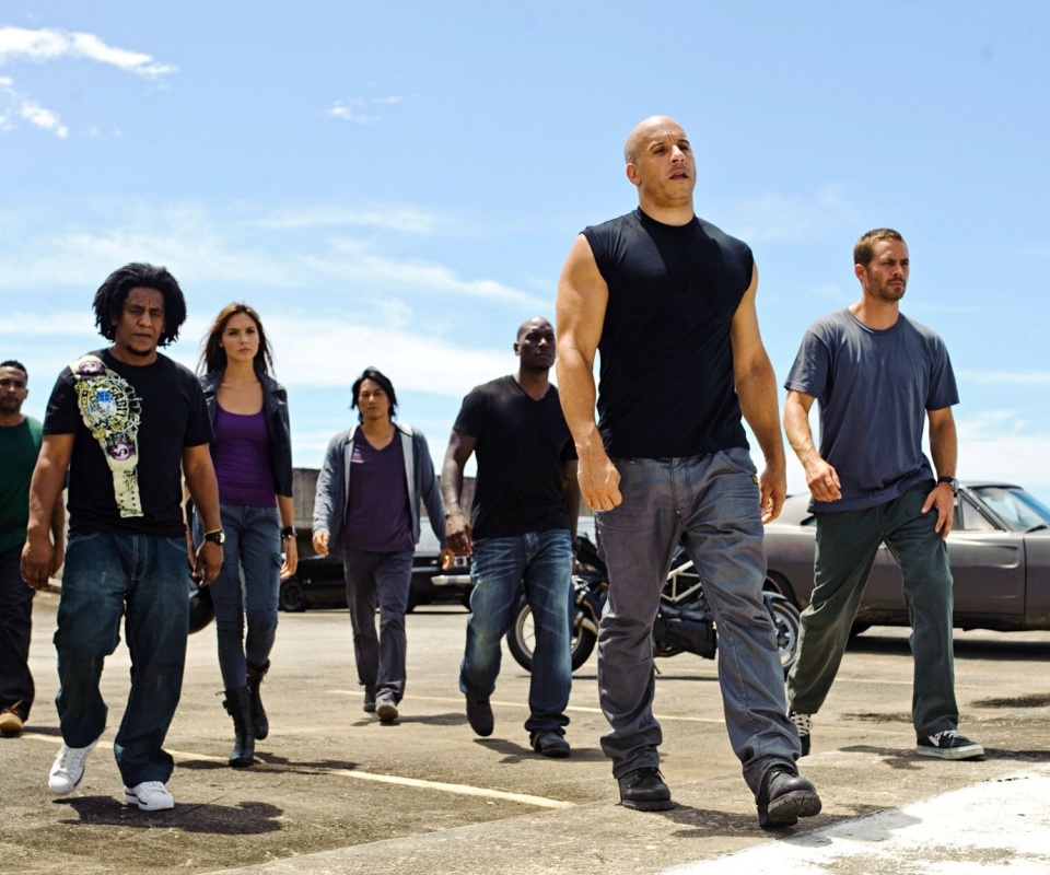 Fast and Furious 7 HD wallpaper 960x800