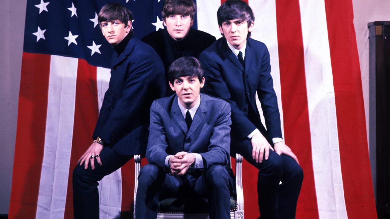 Fondo de pantalla The Beatles 1366x768