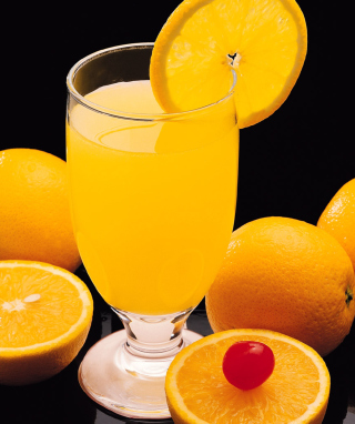 Fresh Orange Juice Background for HTC Titan