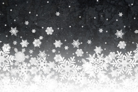 Snowflakes screenshot #1 480x320
