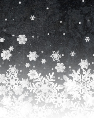 Snowflakes papel de parede para celular para Nokia C-Series