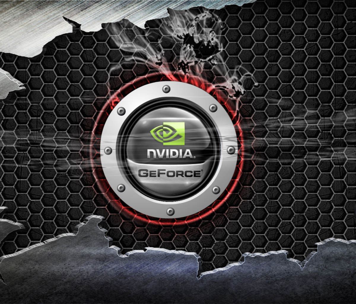 Nvidia Geforce wallpaper 1200x1024