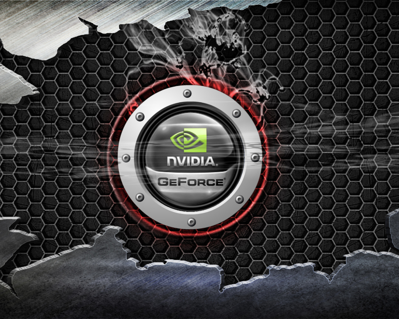 Das Nvidia Geforce Wallpaper 1280x1024