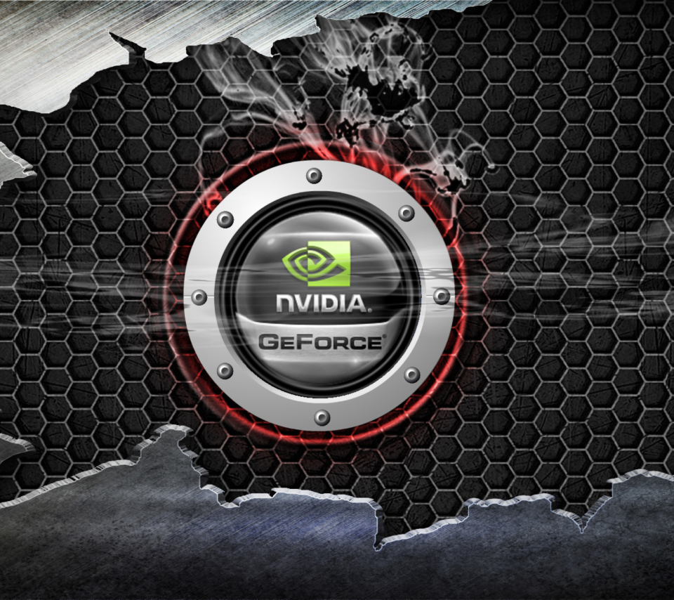 Nvidia Geforce wallpaper 960x854
