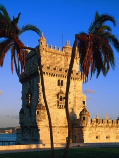Fondo de pantalla Belem Tower Portugal 240x320