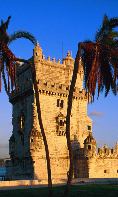 Belem Tower Portugal wallpaper 480x800