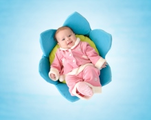 Das Cute Newborn Baby Wallpaper 220x176