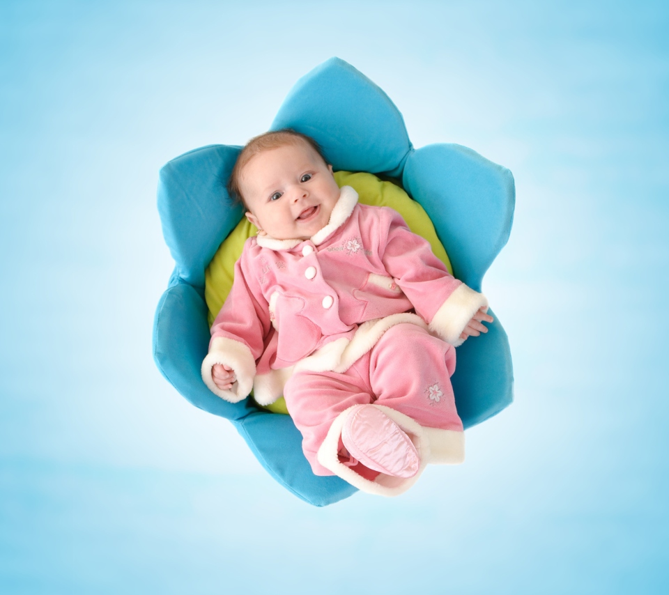 Das Cute Newborn Baby Wallpaper 960x854